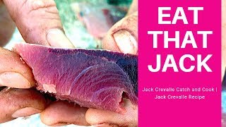 Jack Crevalle Catch and Cook  Jack Crevalle Recipe [upl. by Durkin]