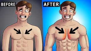 9 Exercises for a CHISELED Inner Chest Line [upl. by Llehsyt]