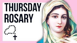 THURSDAY  LUMINOUS  Follow Along Rosary  15 Minute  SPOKEN ONLY [upl. by Feetal]