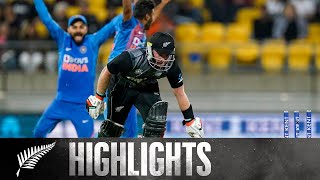 India Win Another Super Over Thriller  FULL HIGHLIGHTS  BLACKCAPS v India  4th T20 2020 [upl. by Ennaesor]