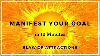 10 Minute Manifestation Meditation Powerful Visualisation [upl. by Suiramed]