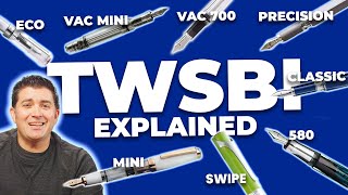 Every TWSBI Fountain Pen  Explained [upl. by Anait]