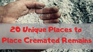 20 Creative Things to Do With Cremated Remains [upl. by Niraa]