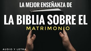 VERSÍCULOS DE LA BIBLIA SOBRE EL MATRIMONIO [upl. by Rehpotsrihc]