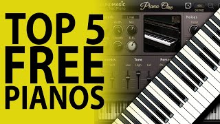 Top 5 Free Piano VST Instrument Plugins [upl. by Constantino]