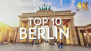 TOP 10 Things to do in Berlin  Germany Travel Guide in 4K [upl. by Helenka]