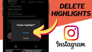 How to Delete Instagram Highlights [upl. by Hannavahs]