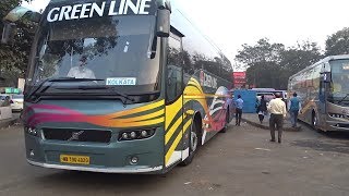 Greenline VOLVO AC Bus Full Journey Coverage Asansol To Kolkata [upl. by Yerak]