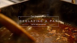 How to deglaze a pan [upl. by Enimaj]