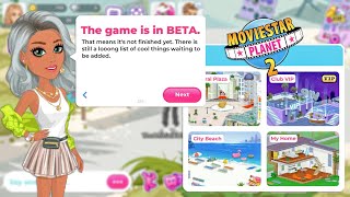 Playing MovieStarPlanet 2 Beta UPDATED MSP 2 GAMEPLAY [upl. by Ahsotal]