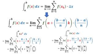 Riemann Sums in Sigma Notation [upl. by Euqram]