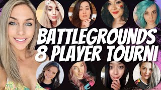 Battlegrounds 8 Player Tournament Hosted By Slysssa [upl. by Atiluap]