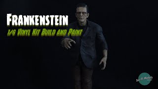 Building and Painting the 16 FRANKENSTEIN Horizon Vinyl Kit [upl. by Ab]