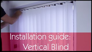 How to fit Vertical Blinds [upl. by Padegs236]