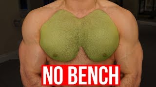 5 KILLER Chest Exercises With NO BENCH GRUUUUESOME [upl. by Ihsoyim]