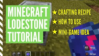 How To MAKE amp USE LODESTONE In Minecraft 116 Minecraft Lodestone Tutorial [upl. by Eiclehc605]