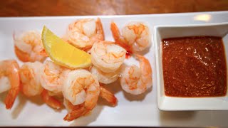 The Easiest Shrimp Cocktail Recipe  SAM THE COOKING GUY [upl. by Edmanda]