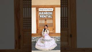 HANBOK RENTAL in Korea 🇰🇷 [upl. by Oaks424]