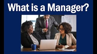 What is a Manager [upl. by Collyer]