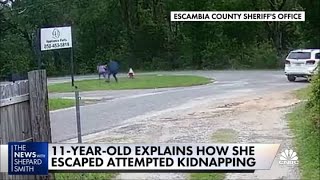 11yearold explains how she escaped attempted kidnapping [upl. by Azitram]