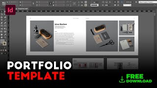 Free Portfolio Template for InDesign [upl. by Thaine272]