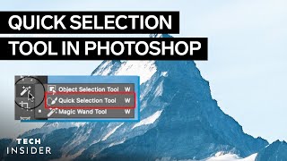 How To Use The Quick Selection Tool In Photoshop [upl. by Yseult199]