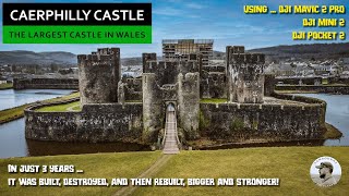 Caerphilly Castle  The Largest in Wales 2nd in Britain [upl. by Marwin]