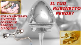 Riparare rubinetto che perde acqua [upl. by Ahtis]