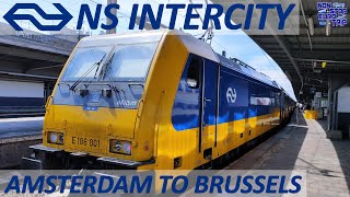 AMSTERDAM TO BRUSSELS NS INTERNATIONAL INTERCITY DIRECT  DUTCH TRAIN TRIP REPORT [upl. by Lacey735]