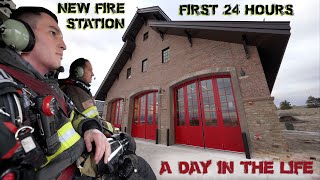 First 24 Hours in a New Fire Station  A Day in the Life [upl. by Morrell]