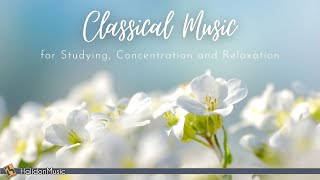 6 Hours Classical Music for Studying Concentration Relaxation [upl. by Nylhtiak]