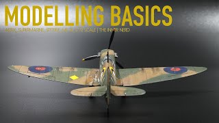 Model Making for Beginners  Airfix Spitfire MkI 172  The Inner Nerd [upl. by Cassil]