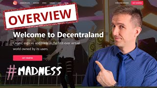 Decentraland NFT GAME Explained Decentraland Mana MADNESS or FUTURE [upl. by Idnod]