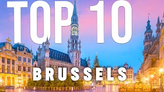 10 BEST Things To Do In Brussels  Brussels Travel Guide [upl. by Nagol]