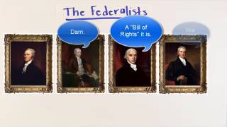 The Federalists versus the AntiFederalists [upl. by Erialb]