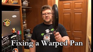 Quick Fix How To Straighten A Warped Pan [upl. by Inhoj711]