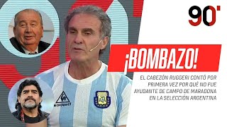 ¡BOMBAZO Ruggeri contó por qué no fue ayudante de campo de Maradona en la Selección Argentina [upl. by Erlina]