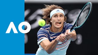 Fernando Verdasco vs Alexander Zverev  Match Highlights 3R  Australian Open 2020 [upl. by Elatsyrk]