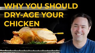 Dryage for actually crisp roast chicken [upl. by Sudoeht]