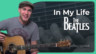 In My Life Guitar Lesson  The Beatles [upl. by Hearsh456]