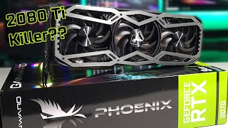 Gainward RTX 3070 Phoenix Review  RTX 3070 vs RTX 2080 Ti i910900K [upl. by Burris]