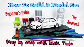 How To Build a Model Car 124 for Beginners Step by Step Guides [upl. by Llenej]