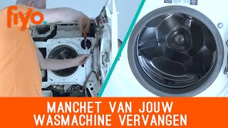 Manchet van jouw wasmachine vervangen [upl. by Gertie]