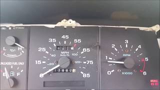 19911994 Ford Ranger Tachometer Adjustment [upl. by Arratahs]