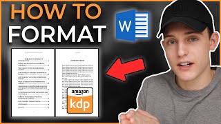 How to EASILY format a Kindle Ebook and Paperback book using Microsoft Word [upl. by Auqinehs337]