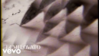 Demi Lovato  The Art Of Starting Over Official Audio Visualizer [upl. by Mathi]