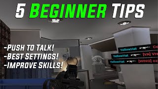 5 BEGINNER TIPS For New Players In PAVLOV VR [upl. by Britteny164]