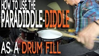 The ParadiddleDiddle Drum Fill Chop EASY [upl. by Dnallor]