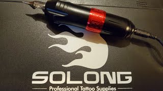 Solong Tattoo Kit Rotary Machine Pen [upl. by Dallon]