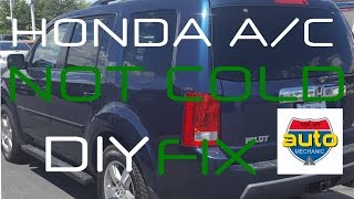 Honda Pilot AC not working  Common AC Relay replacement FIX [upl. by Apilef666]